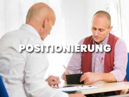 Positionierung